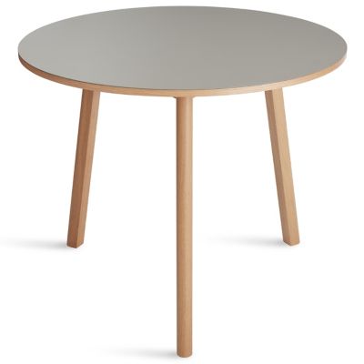 Blu Dot Apt Round Cafe Table - Color: Grey - Size: 36es - FK1-36RDWO-PT