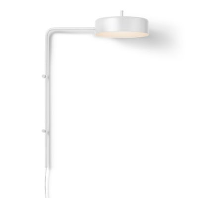 Blu Dot Bobber LED Wall Sconce - Color: White - Size: 1 light - BP1-SCONCX-