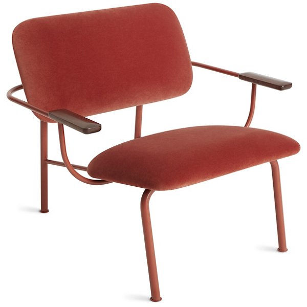 Blu Dot Method Lounge Chair - Color: Red - MH1-LNGCHR-TM