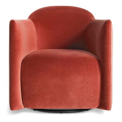 BDT2463621 Blu Dot About Face Swivel Lounge Chair - Color: Re sku BDT2463621