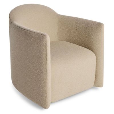 Blu Dot About Face Swivel Lounge Chair - Color: Beige - AF1-SWVLNG-CM