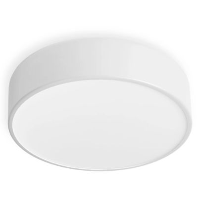 Blu Dot Bobber LED Flushmount Light - Color: White - Size: Small - BP1-MOUN