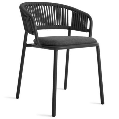 Blu Dot Mate Outdoor Dining Chair - Color: Black - MA1-ODDNCR-CL