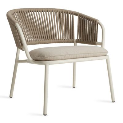 Blu Dot Mate Outdoor Dining Chair - Color: Cream - MA1-ODDNCR-LN