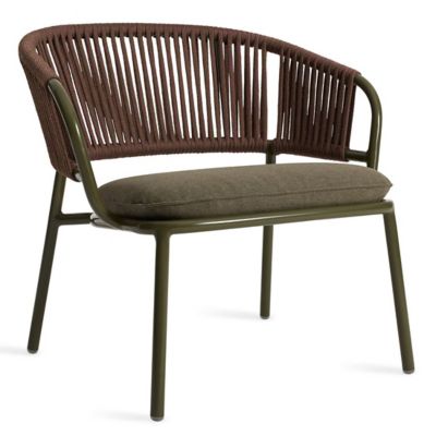 Blu Dot Mate Outdoor Dining Chair - Color: Brown - MA1-ODDNCR-OL