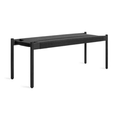 Blu Dot Invitation Bench - Color: Black - Size: 48 - IV1-48BNCH-BK