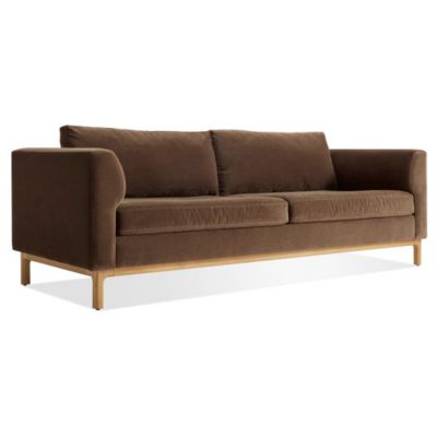 Blu Dot Guide Sofa - Color: Brown - Size: 82 - GU1-82SFWO-CF