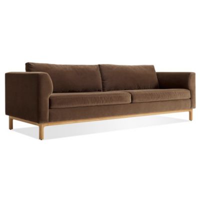 Blu Dot Guide Sofa - Color: Brown - Size: 96 - GU1-96SFWO-CF