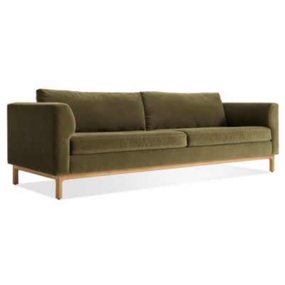 Blu Dot Guide Sofa - Color: Green - Size: 96 - GU1-96SFWO-MO