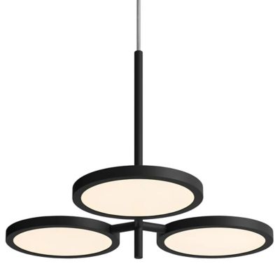 Blu Dot Shine On LED Pendant Light - Color: Black - Size: Large - SI1-LRGPE