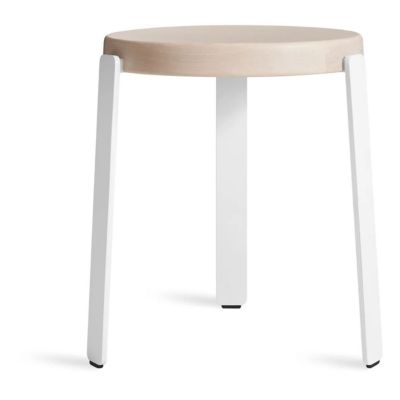 BDT2338293 Blu Dot Unit Stool - Color: Beige - UN1-STOOWA-WH sku BDT2338293