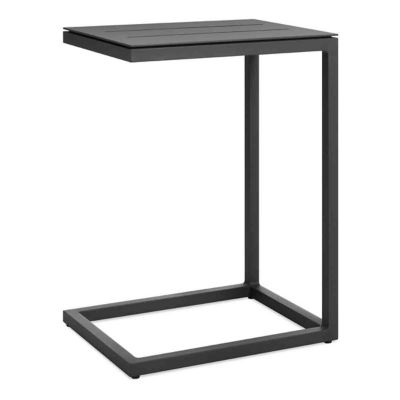 Blu Dot Skiff Outdoor Side Table - Color: Black - SK1-CTABLE-CB