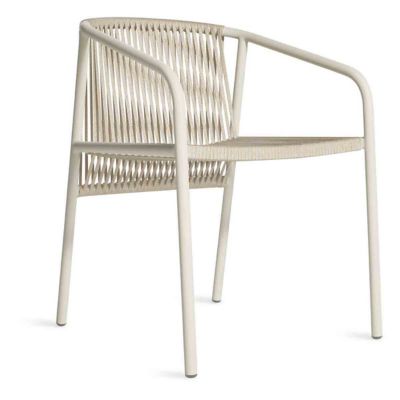 Blu Dot Lookout Outdoor Dining Chair - Color: White - LO1-DINCHR-WH