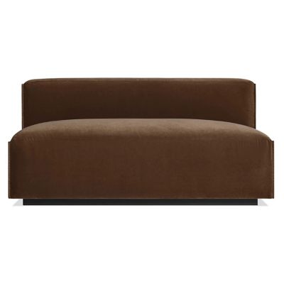 Blu Dot Cleon Armless Sofa - Color: Brown - CL1-56SOFA-CV