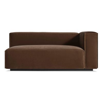 Blu Dot Cleon One Arm Sofa - Color: Brown - CL1-RARMSF-CV