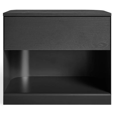 Blu Dot Dally Nightstand - Color: Black - DL1-NGTSTD-BK