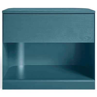 Blu Dot Dally Nightstand - Color: Blue - DL1-NGTSTD-BL