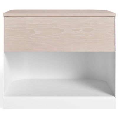 Blu Dot Dally Nightstand - Color: White - DL1-NGTSTD-WH