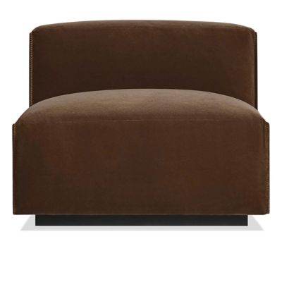 BDT2463439 Blu Dot Cleon Armless Lounge Chair - Color: Brown  sku BDT2463439