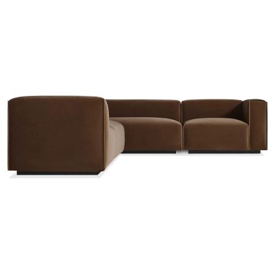 Blu Dot Cleon Large Sectional Sofa - Color: Brown - CL1-RSECLG-CV