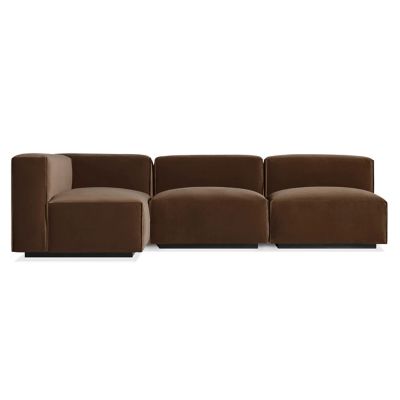 Blu Dot Cleon Medium Sectional Sofa - Color: Brown - CL1-RSECMD-CV