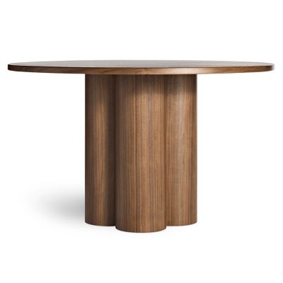 BDT2463457 Blu Dot 4/4 Round Dining Table - Color: Bronze - S sku BDT2463457