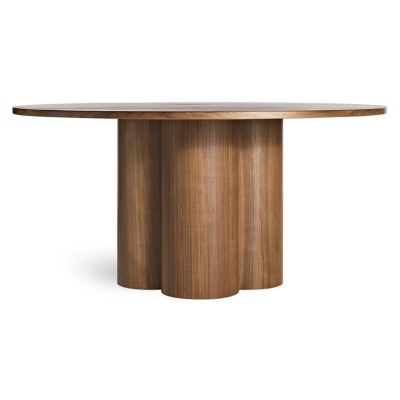 BDT2463462 Blu Dot 4/4 Round Dining Table - Color: Bronze - S sku BDT2463462