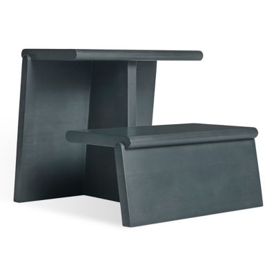 BDT2463455 Blu Dot Jut Step Stool - Color: Black - JU1-STPSTL sku BDT2463455