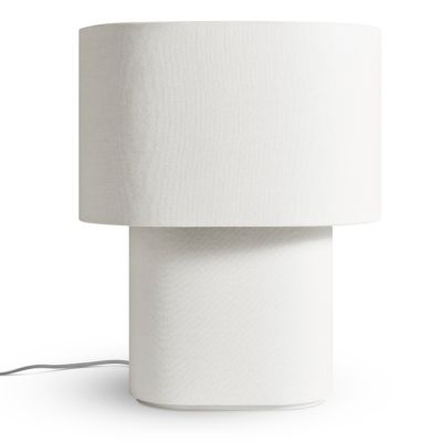 Blu Dot Hilla Table Lamp - Color: White - Size: Large - HL1-TBLLRG-LN