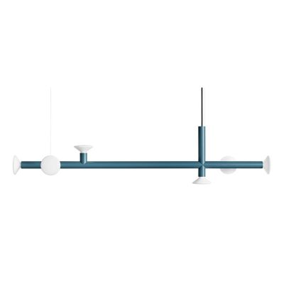 BDT2463514 Blu Dot Ultra Linear Chandelier - Color: Blue - Si sku BDT2463514