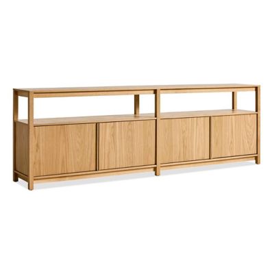 BDT2463553 Blu Dot Open Plan Long and Low Bookcase with Stora sku BDT2463553