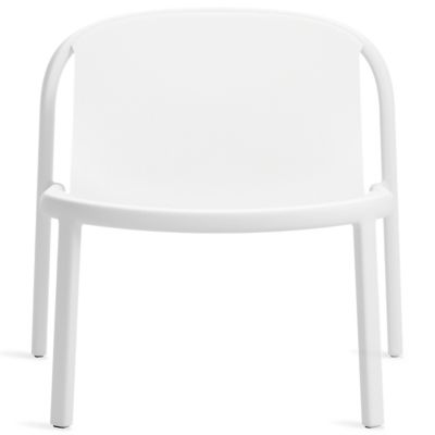 Blu Dot Decade Indoor/Outdoor Lounge Chair - Color: White - DZ1-LNGCHR-WH