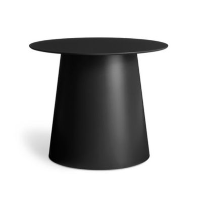 Blu Dot Circula Outdoor Cocktail Table - Color: Black - CI1-LOWCKT-OB