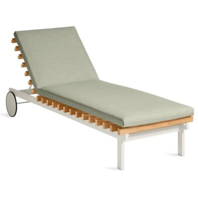 Blu Dot Perch Outdoor Sun Lounger - Color: Green - PH1-LNGSUN-OA