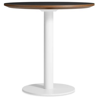 Blu Dot Easy Round Cafe Table - Color: Black - Size: Medium - EZ1-CF30WH-BK