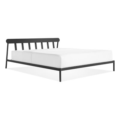 Blu Dot Goodie Bed Frame - Color: Black - GO1-KINGBD-OB