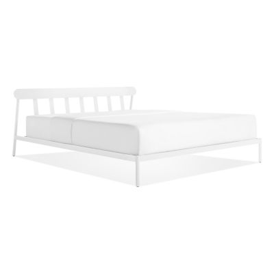 BDT2525694 Blu Dot Goodie Bed Frame - Color: White - GO1-KING sku BDT2525694