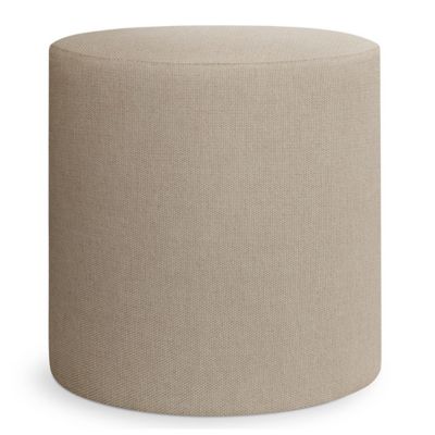 Blu Dot Bumper Outdoor Ottoman - Color: Cream - Size: Small - BY1-ODSMOT-LN