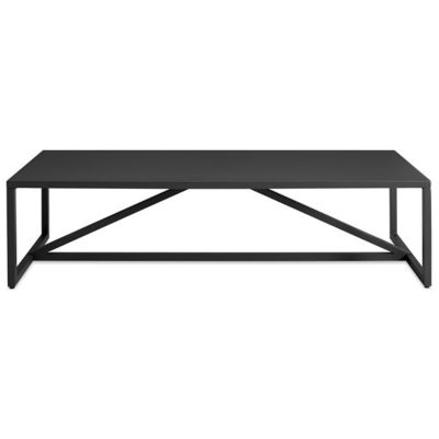 Blu Dot Strut Outdoor Coffee Table - Color: Black - SR1-ODCFTB-CB