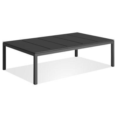 BDT2526544 Blu Dot Skiff Outdoor Coffee Table - Color: Black  sku BDT2526544