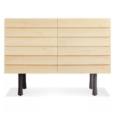 BDT669786 Blu Dot Lap 2 Door Credenza - Color: Black - LP1-S sku BDT669786