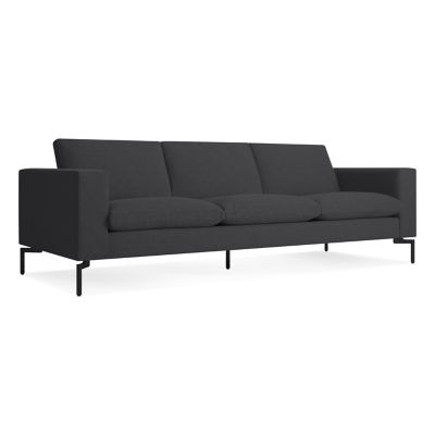 Blu Dot New Standard Sofa - Color: Black - Size: Medium - NS1-92SFBK-PA