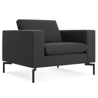 BDT2111930 Blu Dot New Standard Lounge Chair - Color: Black - sku BDT2111930