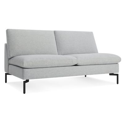 Blu Dot New Standard Armless Sofa - Color: Grey - NS1-NARMBK-IT