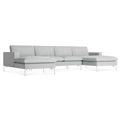 Blu Dot New Standard U-Shaped Sectional Sofa - Color: Grey - NS1-USECWH-IT