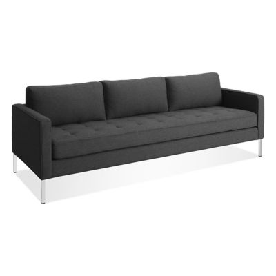 BLUY1455778929 Blu Dot Paramount Sofa - Color: Black - Size: 95 - sku BLUY1455778929