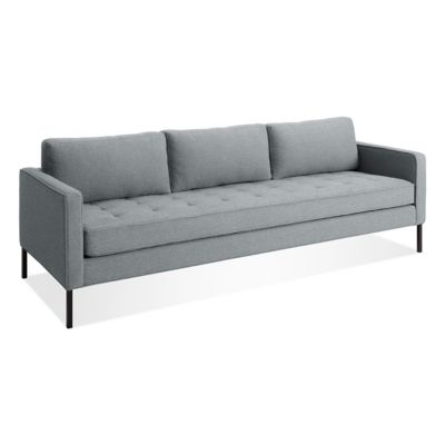 Blu Dot Paramount Sofa - Color: Grey - Size: 95 - PM1-LRGSFA-CE