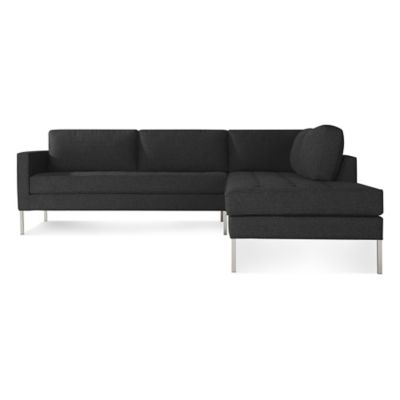 Blu Dot Paramount Sectional Sofa - Color: Grey - PM1-RLSECS-CL