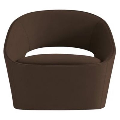 Bernhardt Design Astra Self-Return Swivel Lounge Chair in Grey