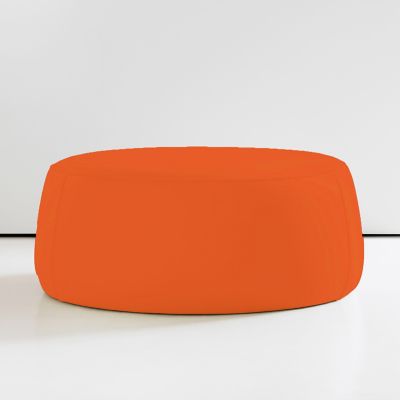 Bernhardt Design Apel Large Ottoman - Color: Orange - 5851_3470_077